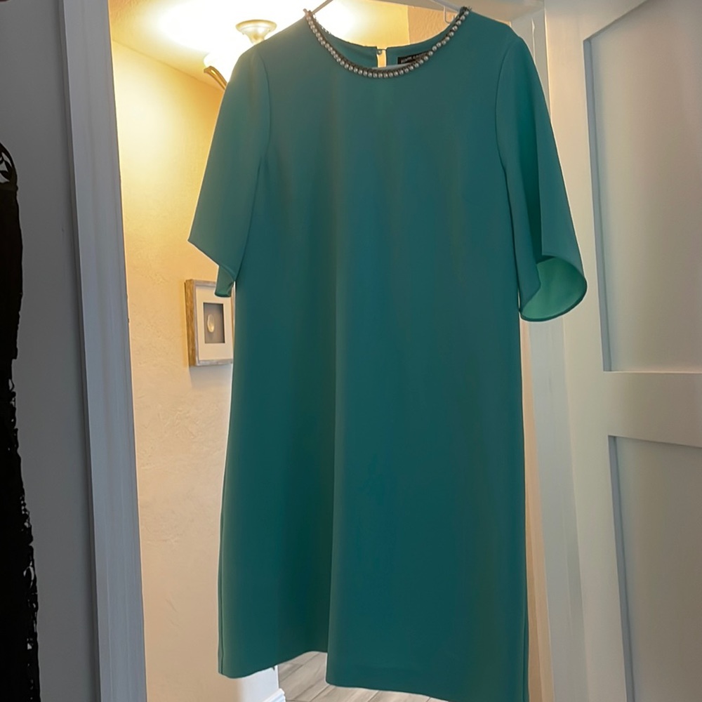 Karl Lagerfeld shift dress with pearl detail